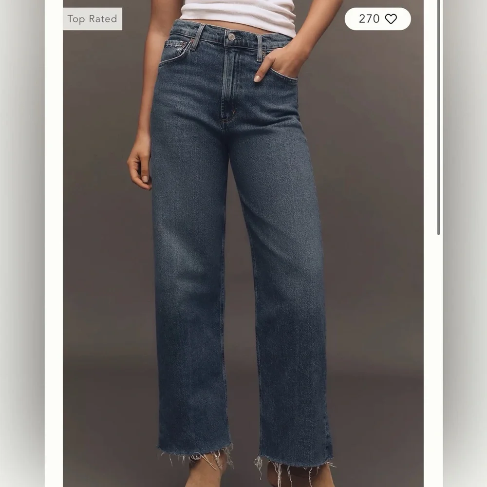 NWT Agolde Ren Jeans in Chord, 25P - Picture 1 of 10